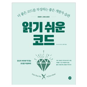 로버트 C. 마틴 시리즈 : 읽기 쉬운 코드