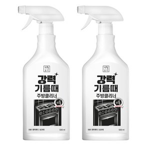 생활공식 강력 기름때 주방클리너, 500ml, 2개