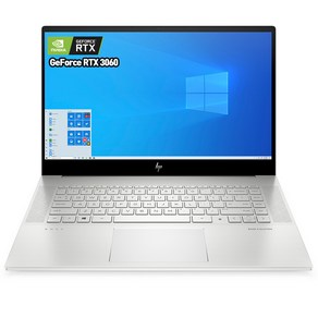 HP 2021 엔비 15 코어i7 인텔 11세대 지포스 RTX 3060, Natual Silve, 1TB, 32GB, WIN11 Home, 15-ep1062T1