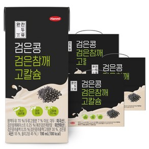 완전두유 검은콩 검은참깨 고칼슘, 190ml, 60개