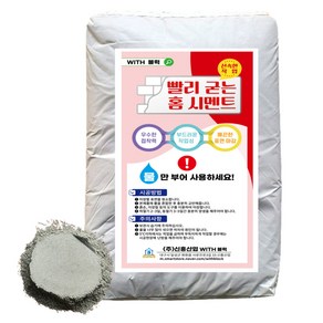 With보도블럭 초속경 홈 시멘트 2kg