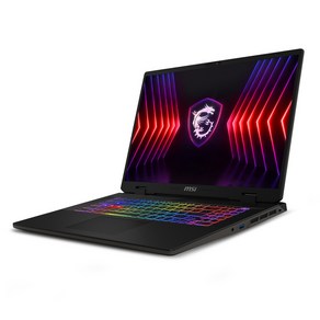 MSI 2024 스워드 17 HX 코어i7 인텔 14세대 지포스 RTX 4060, 그레이블랙, 2560GB, 16GB, WIN11 Home, B14VFKG QHD (056)