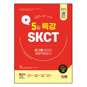 2024 SD에듀 유튜브로 쉽게 배우는 5일 특강 SKCT SK그룹 온라인 종합역량검사