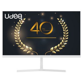 유디아 FHD 제이씨현 EDGE 유케어 IPS 홈엔터 100Hz 모니터 화이트, 60cm, ED2431HF(무결점)