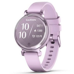 가민 릴리 2 웰니스 GPS 스마트워치, 라일락, 35.4mm