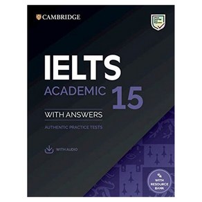 IELTS 15 Academic Student's Book with Answes with Audio with Resouce Bank:Authentic Pactice Tests, Cambidge Univesity Pess