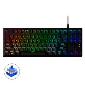 하이퍼엑스 알로이 오리진 코어 PBT RGB 유선 텐키리스 게이밍 키보드