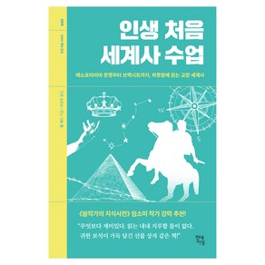 인생 처음 세계사 수업:메소포타미아 문명부터 브렉시트까지 하룻밤에 읽는 교양 세계사