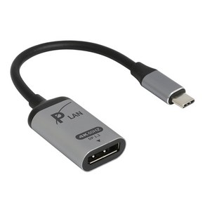 파워랜 USB C TYPE TO DP 컨버터 4K60, 1개, PL-UCDP