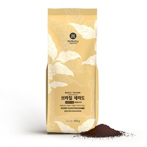 맥널티커피 브라질 세라도 싱글 오리진 분쇄 원두 커피, 500g, 1개