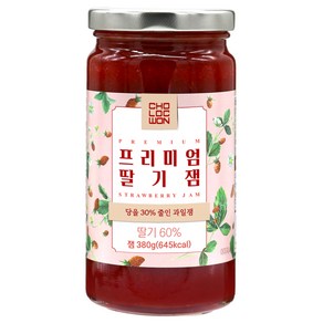 초록원 프리미엄 딸기잼, 380g, 1개