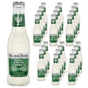 피버트리 프리미엄 진저비어 탄산음료, 200ml, 24개