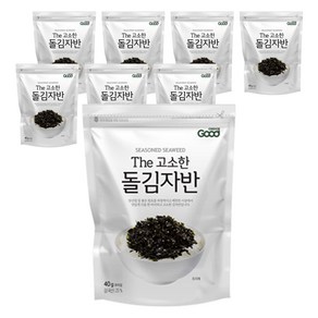 바다원 The 고소한 돌김자반, 40g, 8개