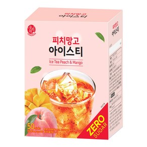 우리차 피치망고 아이스티