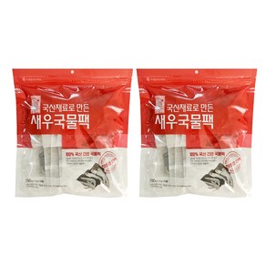 해심 새우 국물팩 10p, 150g, 2개