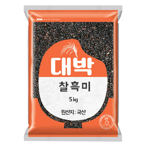 대박 찰흑미, 5kg, 1개