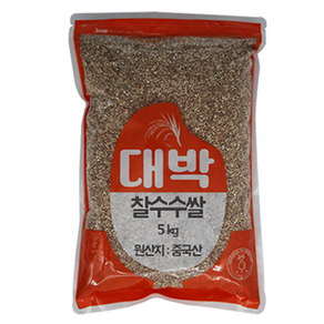 대박 찰수수쌀, 5kg, 1개