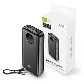 알로코리아 22.5W 고속충전 보조배터리 20000mAh + C타입 케이블 멀티단자 세트