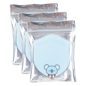 BT21 1단 점착 메모지, 06 KOYA, 1개입, 3개