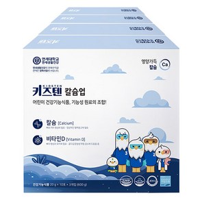 키즈텐 칼슘업, 600g, 4개