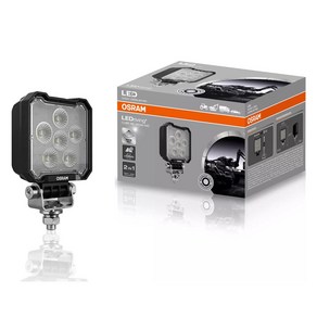 오스람 차량용 12V 24V LED 써치라이트 작업등 사각 확산형 LEDWL107-WD, 1개