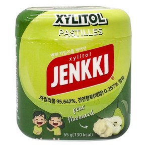 옌끼 자일리톨 페어맛 캔디, 55g, 1개