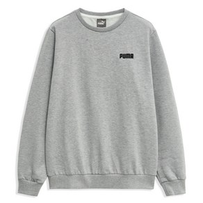 [PUMA]푸마_남성용_MFO 에센셜 크루 플리스_MFO ESS CREW FLEECE_그레이_93388602