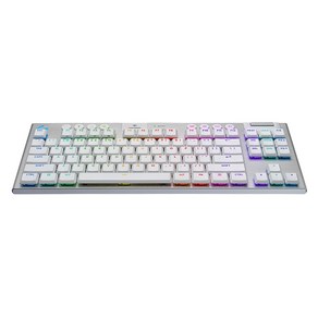 로지텍 G G915 X TKL LIGHTSPEED 키보드, 화이트, 920-012742, 갈축