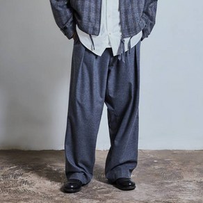 남성용 wool two tuck touse pants