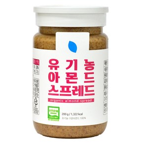 유가원 유기농 아몬드 스프레드, 200g, 1개