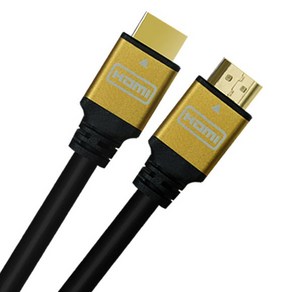 케이블메이트 HDMI 2.0 골드메탈 4K 케이블, 1개, 7m