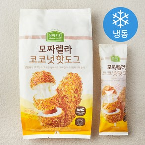 상하키친 모짜렐라 코코넛 핫도그 (냉동), 360g, 1개