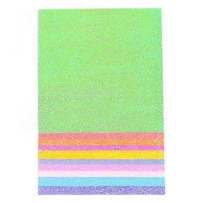 미소로운 반짝이 펄 종이접기 컬러믹스 7 x 7 cm 100p 세트, 10색, 1세트