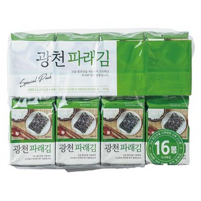 광천 파래김 16p, 64g, 1개