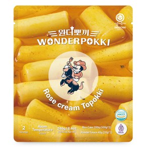 대유잼 원더뽀끼 로제 떡볶이, 240g, 1개