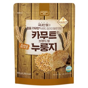 내추럴박스 카무트 브랜드 밀 끓임용 누룽지, 1개, 600g