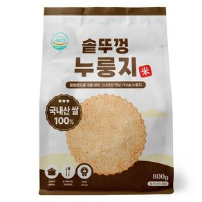 매홍 솥뚜껑 누룽지, 1개, 800g