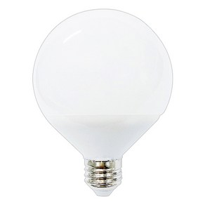장수램프 멜리빙 LED 전구 볼전구 G95 12W 숏타입 화이트, 주광색, 1개