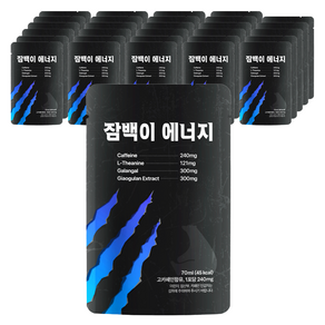 잠백이 에너지, 70ml, 30개