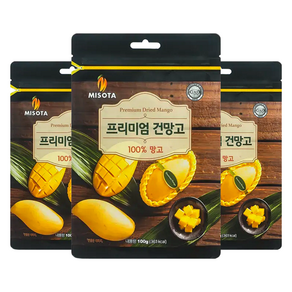 애플트리 프리미엄 건망고, 3개, 100g