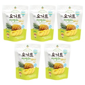 산마을 요거트 파인애플큐브, 16g, 5개