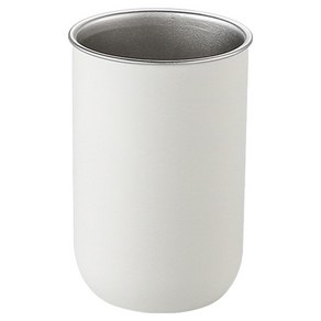 hillo 이지 304 스테인리스 베이직 양치컵, 1개, 화이트