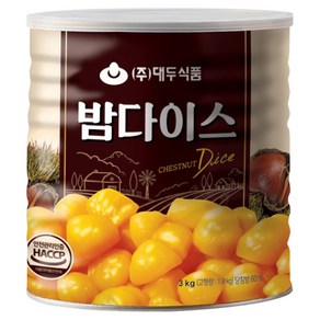 대두식품 밤다이스, 1개, 3kg