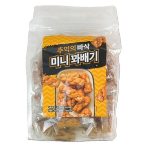 엔터콘 추억의 바삭 미니 꽈배기 과자, 1개, 500g