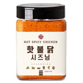 바른미각 핫불닭 시즈닝, 1개, 210g