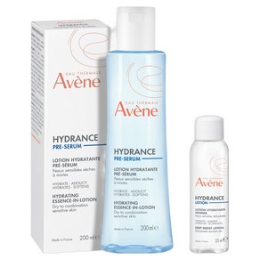 아벤느 이드랑스 온천수 수분 부스팅 에센스 인 로션 200ml + 딥 모이스트 로션 25ml 세트, 1개