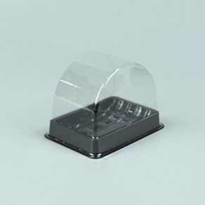 천운패키지 PET 롤케익 피스 소, 혼합색상, 100개