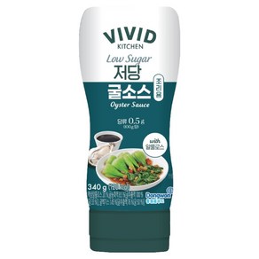 비비드키친 조리용 저당 굴소스, 340g, 1개
