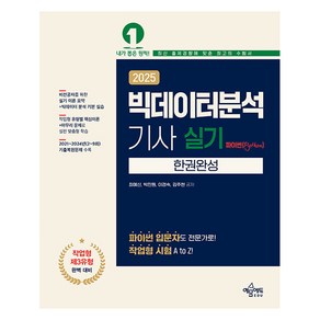 2025 빅데이터분석기사 실기 한권완성 [파이썬(Python)], 예문에듀