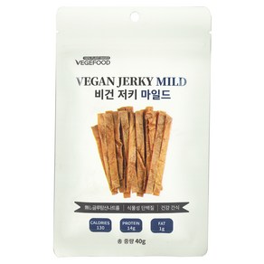 베지푸드 비건저키 마일드, 40g, 1개